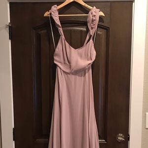 Reformation Long Lavender Dress